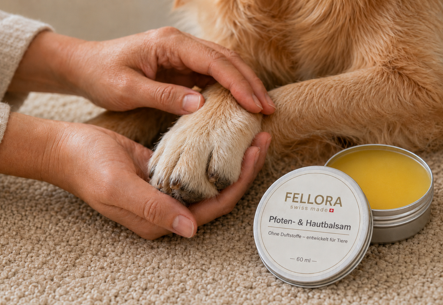 Fellora Pfotenpflege für Hunde